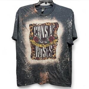 Gildan Black Short Sleeve Tees with Vintage Graphics
